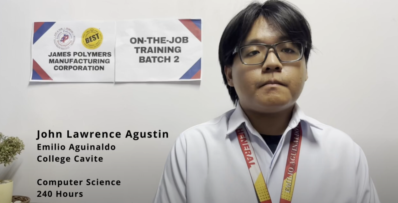 John Lawrence Agustin Shares His Impactful Testimony