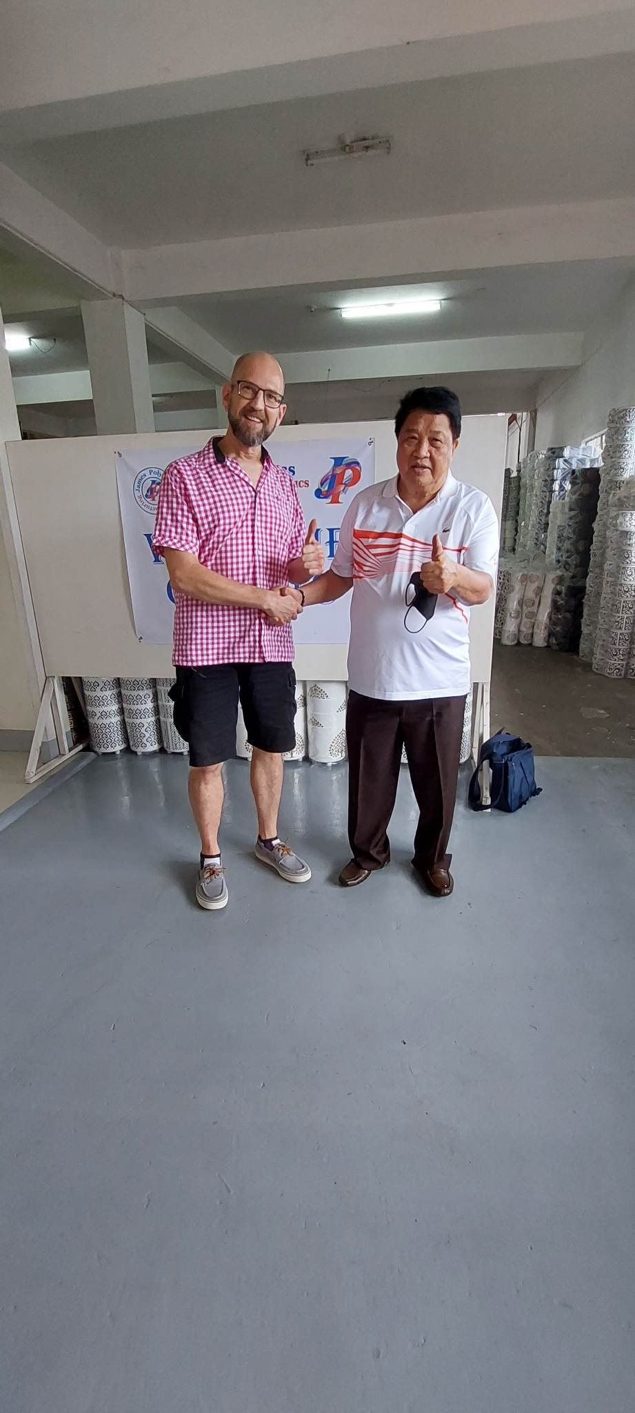 German Client Visit and Plant Tour