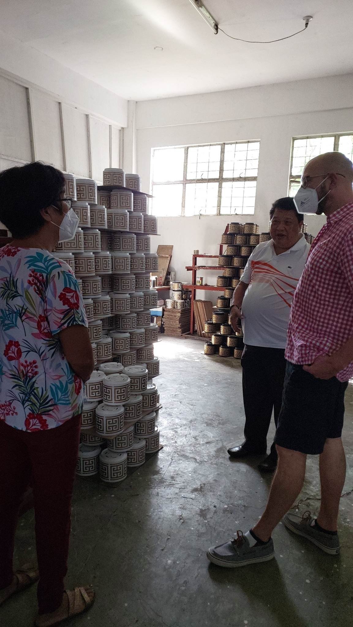 German Client Visit and Plant Tour