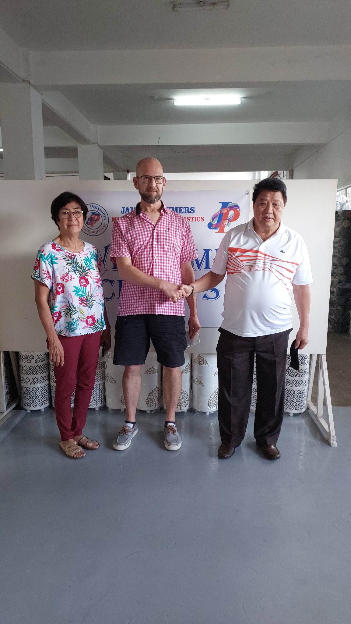 German Client Visit and Plant Tour