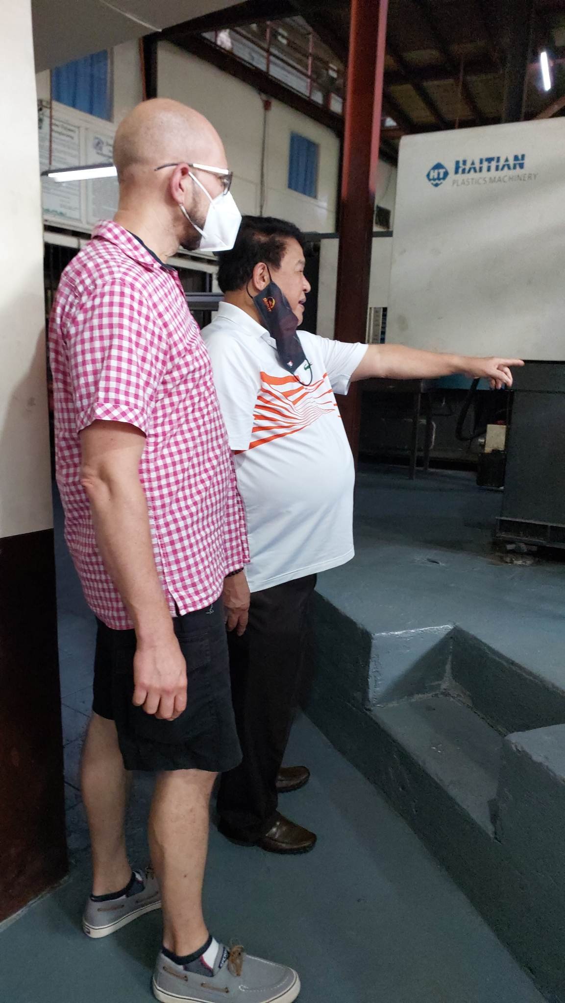 German Client Visit and Plant Tour