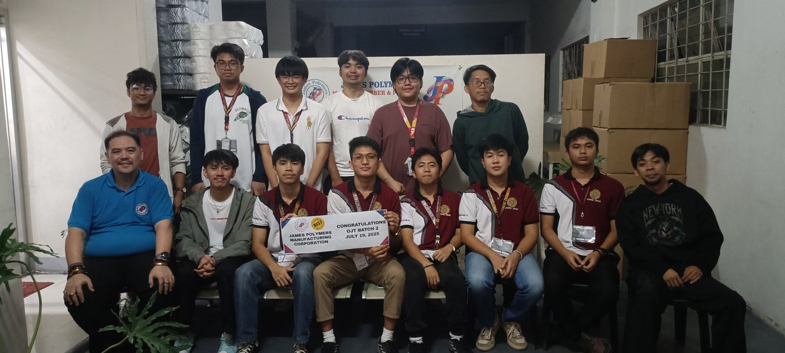 Shaping Tomorrow: OJT Graduation and Recognition