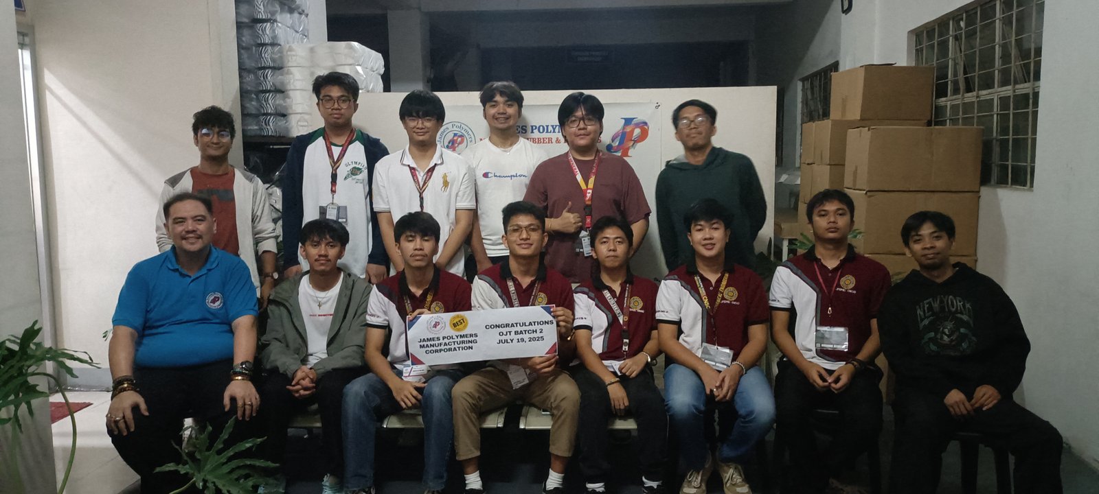 Shaping Tomorrow: OJT Graduation and Recognition